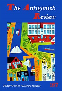 Cover art for issue 187 of The Antigonish Review