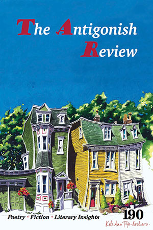 Cover art for issue 190 of The Antigonish Review